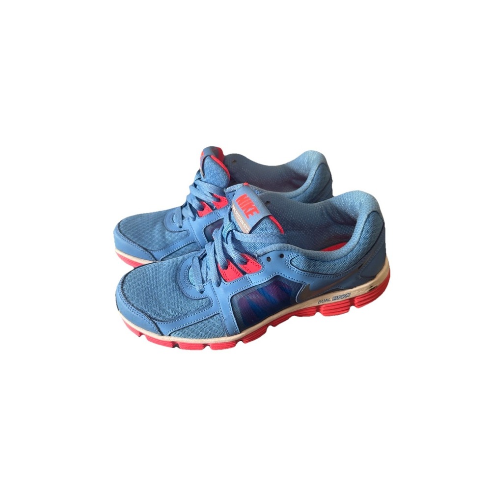 Nike Women's‎ Dual Fusion TR Training Running Shoes Blue Pink Blue Glow Size 8.5